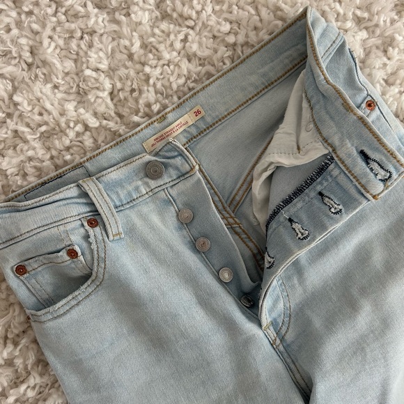 Levi’s Ribcage Straight Ankle 26 - Picture 2 of 9